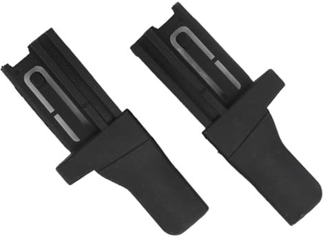 1 Paio di Guide per Staffa per Copertura del Vano di Carico per Astra J Caravan P10, Materiale ABS Robusto, Installazione Semplice per la Protezione dello Spazio di Carico,Accessori per rimorchi