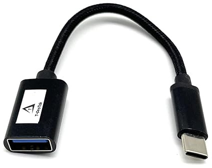 T-ProTek USB-C auf OTG USB-Stecker Adapter Datenkabel Datenübetragung kompatibel für MacBook Pro 2016/2017/2018/2019