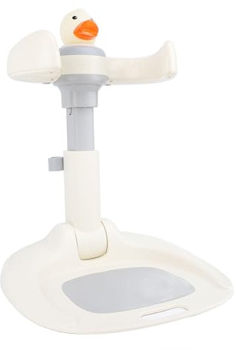 Soporte para Ducha de bebé con Pato de Dibujos Animados, Ajustable, Antideslizante, Soporte para Baño de bebé