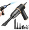 Handheld Cordless Vacuum Cleaner, 15000PA Powerful Car Vacuum Cleaner, 2025 New Mini Handheld Va-cuum Cleaner Cordless, Car Accessories Air Duster for Office and Pet (Black)