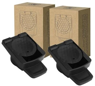 Kaffeeadapter, Kompatibel Mit Nespresso, Kapseladapter, Kompatibel Mit Dolce Gusto, Melody Genio 2 Mini ME Kaffeemaschine(2pcs)