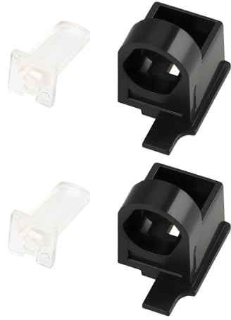 eMagTech 2 Juegos de Insertos de Bisagra para Soporte de Bisagra de Consola Compatible con Nintendo 3DS XL