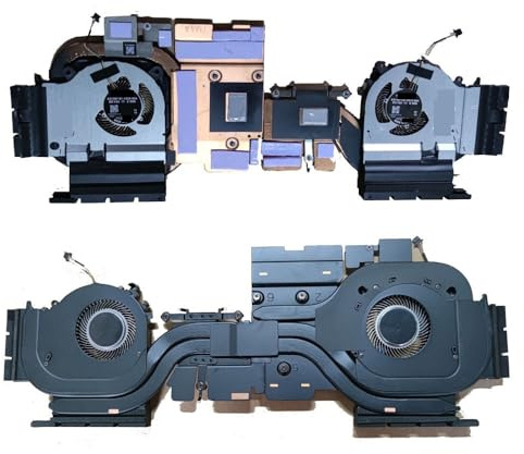 LIOZDMD 12V Computer-CPU-Kühlkörperlüfter für Xiaomi 15.6 für Gaming für GTX 1060 TI 6G Edition EG75071S1-C010/C020-S9A Notebook-Kühlerlüfter(5V Heatsink with Fan)