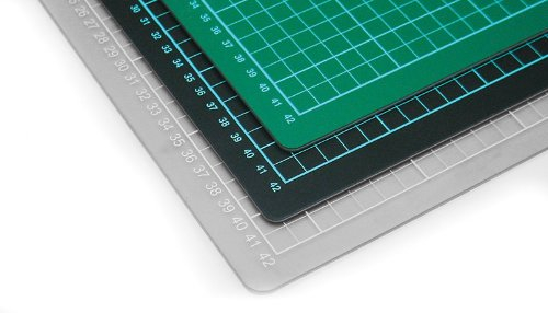 Selbstheilende Schneidematte 1,50x1m, grün mit einseitigem Raster – Schneidematte Großformat, Schneidematte für Werbetechnik, Architektur, Modellbau