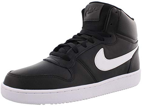 Nike Ebernon Mid, Herren Fitnessschuhe, Schwarz (Black/White 002), 45 EU