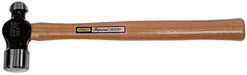 Stanley 680-54-008 Ball Pein Hammer, 8oz, Wood Handle