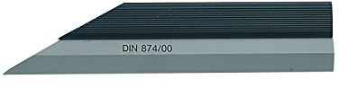 RBM Präzisions Haarlineal DIN874-00, länge 200 mm, Querschnitt 20 x 6, 1 Stück
