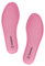 Knixmax Women Memory Foam Insoles Comfort Inner Soles Cushioned Shoe Inserts Replacement Innersoles for Trainers, Walking Shoes, Wellies, Work Boots Pink Size 6UK - 39EU