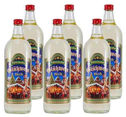 Hüttenglut Glühwein-Weiß (6 x 1,0L)