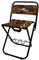 Prachtfisch Campinghocker - mit Lehne, Angelhocker, Klapphocker, Klappstuhl, faltbar, Campingstuhl, klappbar - Laubtarn
