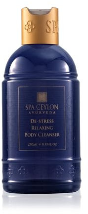 SPA CEYLON DE-STRESS Relaxing Body Cleanser | Shower Gel | Body Wash | Sulphate Free Cleanser | 250ml