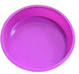Stampo per torta in silicone rotondo, antiaderente, per torte, pancake, pizza crosta frittata