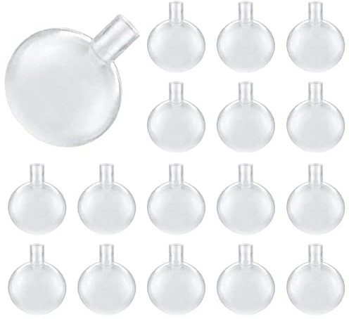 25 PZ 50 mm Plastica Trasparente Giocattolo Squeakers Bambola Interna Accsssories Riparazione Cane Pet Baby Giocattoli Noise Maker Inserimento di Ricambio Fischio Chew Squeakers