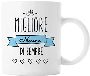 le herisson Tazza Mug Festa dei Nonni Il miglior Nonno di Sempre Idea Regalo Divertente Personalizzabile -NONNA2