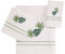 Avanti Linens Viva Palm Collection Handtuch-Set, 3-teilig, Weiß