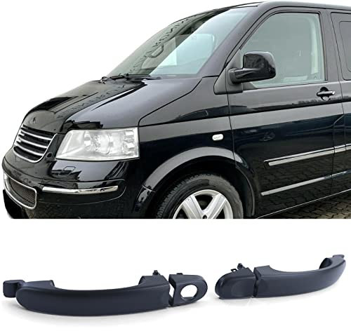 Türgriffe Türöffner Aussen Schwarz Paar Links Rechts für VW Bus T5 03-09