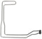 easyPART Kompatibel/Ersatz für EGO 20.25105.010 Heizung Heizstab Heizelement Heizrelais 2900W Spülmaschine Geschirrspüler Alternativ wie Bosch Siemens 00282747 282747 SMI SMS SMU sn Constructa