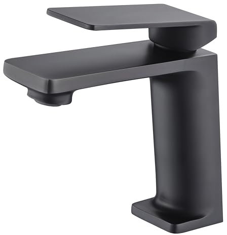 IMEX BDF016-1NG FIYI Grifo de Lavabo Negro Mate