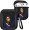Qerrassa Schutzhülle für Airpods 1/2, Skelett, niedlich, Cartoon, coole Silikon-Schutzhülle für Apple Airpod Air Pods 1. und 2. Generation, lustige Charaktere, weiche Hüllen für Mädchen und Jungen