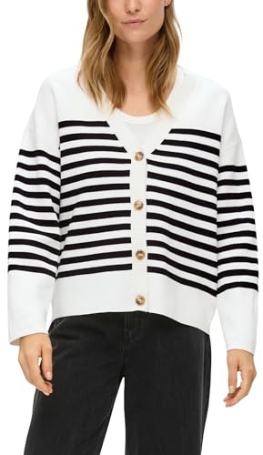s.Oliver Strickjacke in gestreiftem Muster