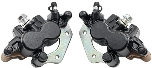 Mabutingti Front Left Right Brake Calipers with Pads Fit for Kawasaki KFX700 Brute Force 650 Prairie 650 700 KVF650 KVF700