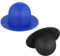 2pcs Replacement Pool Plugs for Intex, Above Ground Pool Wall Plug Filter Pump Strainer Hole Stopper Compatible with Intex and Bestway 28270 28271 28272 28273 26700 (Blue, Black)