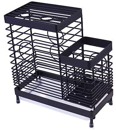 Mikinona Küchenregal storage shelves abstellständer küchenzubehör kitchenaide mode Besteckhalter stylischer Schneideständer Lagerregal küche kochgeschirr Geschirrregal Edelstahl 304