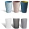 Furforstk Toothbrush Holders - 6 Piece Stackable Mouthwash Cup Set for Travel & Bathroom