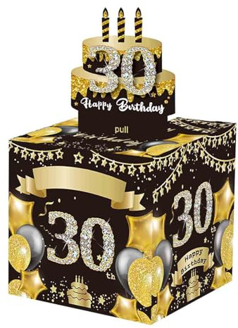 Geschenkbox DIY,Gelddruckmaschine Geschenkbox Geld Geburtstag Geld Rolle üBerraschungsbox Geburtstag Geschenkbox DIY Geldgeschenke für Eltern Liebhaber Kinder und Freunde (schwarzes Gold) AA001