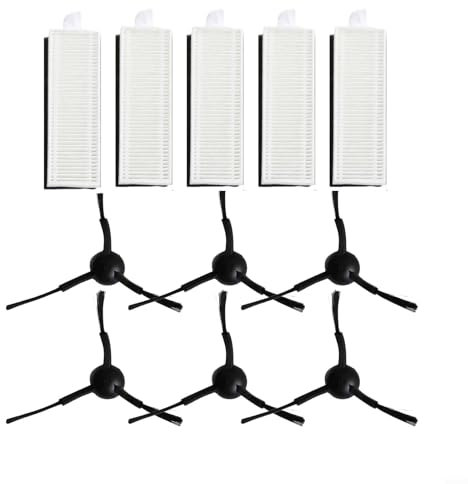 Recambios esenciales para robot aspirador Laresar Evol 3, cepillo, filtro, trapeador (A)