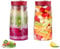 Lot de 2 Bocaux Fermentation avec Aération 1 Voie, 2.2 Litres Bocal Verre Ouverture Large, Bocaux Conservation avec Valve Libération Air, Bocal pour Kéfir, Kimchi, Choucroute, Levain, Cornichons