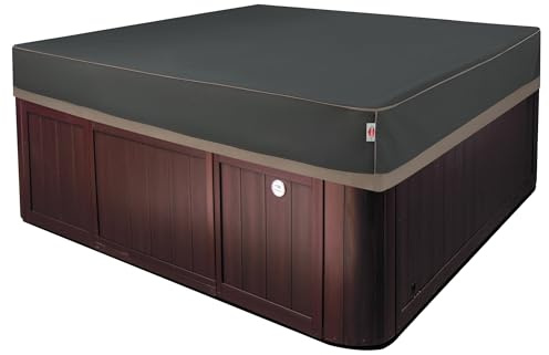 Poolabdeckungen240x240x25 Poolabdeckung 420D Oxford-Gewebe Garten-Pool Staubabdeckung,Abdeckung für Whirlpool Wasserdicht,Abdeckplane Pool mit UV-Schutz,Abdeckplane Pool für rechteckige