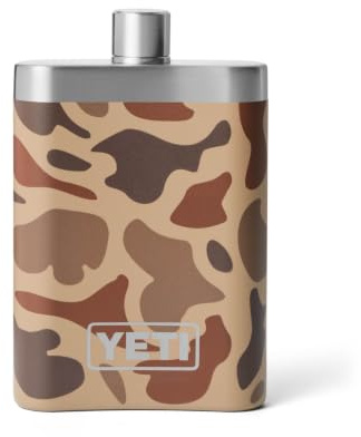 YETI 7 oz Flask and Funnel, Wetlands Camo