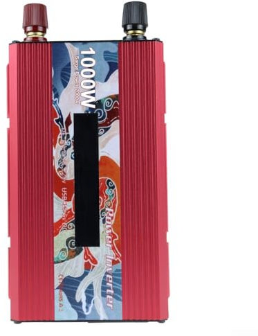 Onduleur solaire portable 1000 W avec sortie USB et système de surveillance intelligent pour une utilisation sûre en extérieur