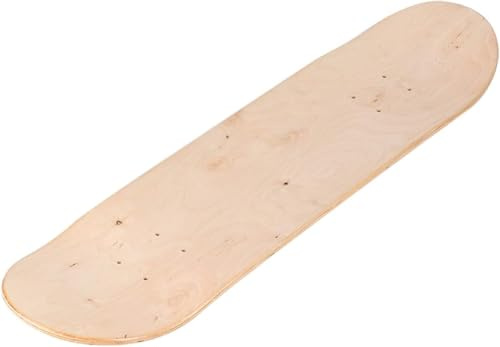 ARATERVIO Skateboard Deck 7 Schichten Ahornholz Blank Deck 79x20cm | Double Concave Skateboard Deck für Street & Park DIY Deck Ahornholz Unbedruckt