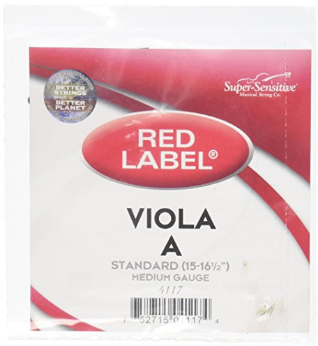Super Sensitive Red Label 4117 A-Saite für Viola, Standard