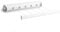 Brabantia 385728 Tendedero de Ropa Extensible de Pared, 4.4 m, Superficie Útil, Color Blanco