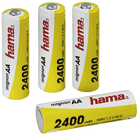 Hama Ready4Power NiMH-Akku (4X AA, 2400mAh)
