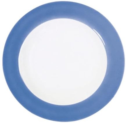 KAHLA Pronto Colore Suppenteller 22 cm sky blue|hellblauer tiefer Teller aus Porzellan