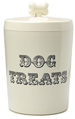 House of Paws Country Kitchen Dog Treats Jar, One size, Cream