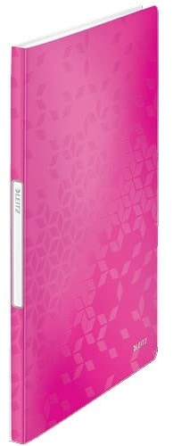Sichtbuch A4 Wow pink metallic LEITZ 46310023 PP 20Hüllen