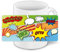 Tasse mit Namen Otto und schönem Comic-Motiv für Jungs