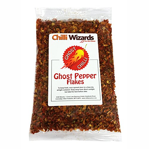 Ghost Pepper Chilli Flakes (Naga Jolokia) 25g - SALE