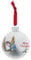 Beatrix Potter Decorazione Pallina di Natale, Peter e Flopsy Corona di agrifoglio