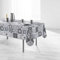 douceur d'intérieur, Nappe Rectangle (150 x 240 cm) Persane Gris, Polyester Imprimé