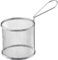 Westmark Cesta para servir patatas fritas, Redonda, Capacidad: ø 9 x 13 cm, Acero inoxidable, Tapas + Friends, Plateado, 69122270