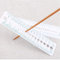 2st Stricknadel Messer Lineal Kunststoff Stricknadel Measure Ruler Praktisches Nadelmesser Zoll Größen Design Lineal Nähen Werkzeuge 2-10mm