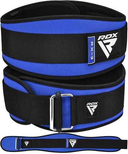 RDX 6.5” Gewichthebergürtel, Auto-Lock Trainingsgürtel, Krafttraining Powerlifting Fitness Bodybuilding Gürtel, Gewichtheben Gepolstert Gym Weight Lifting Belt, Männer Damen Kreuzheben Workout
