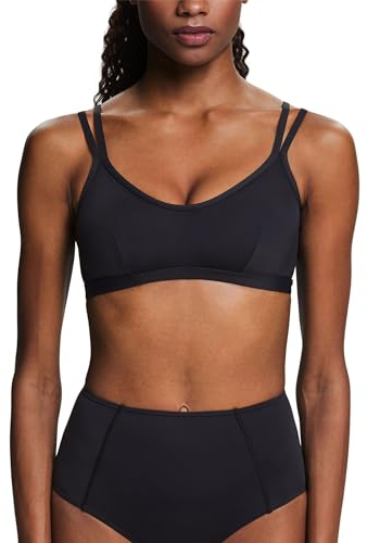 ESPRIT Tura Beach Ay RCS Pad.Top Bikini, Negro, 36 Mujeres