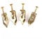 Ticfox 50 Set Hammer Driver Anchor with Screw Nail-in Drywall Plaster Fixing Expansion Anchor Bolt